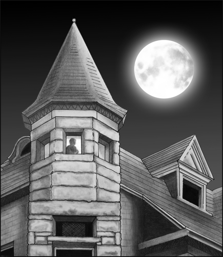 The Innkeeper (interior illustration)