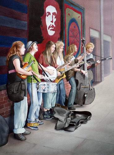 Camden Market Buskers